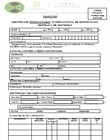 Solicitud de Certificado Fitosanitario para exportación